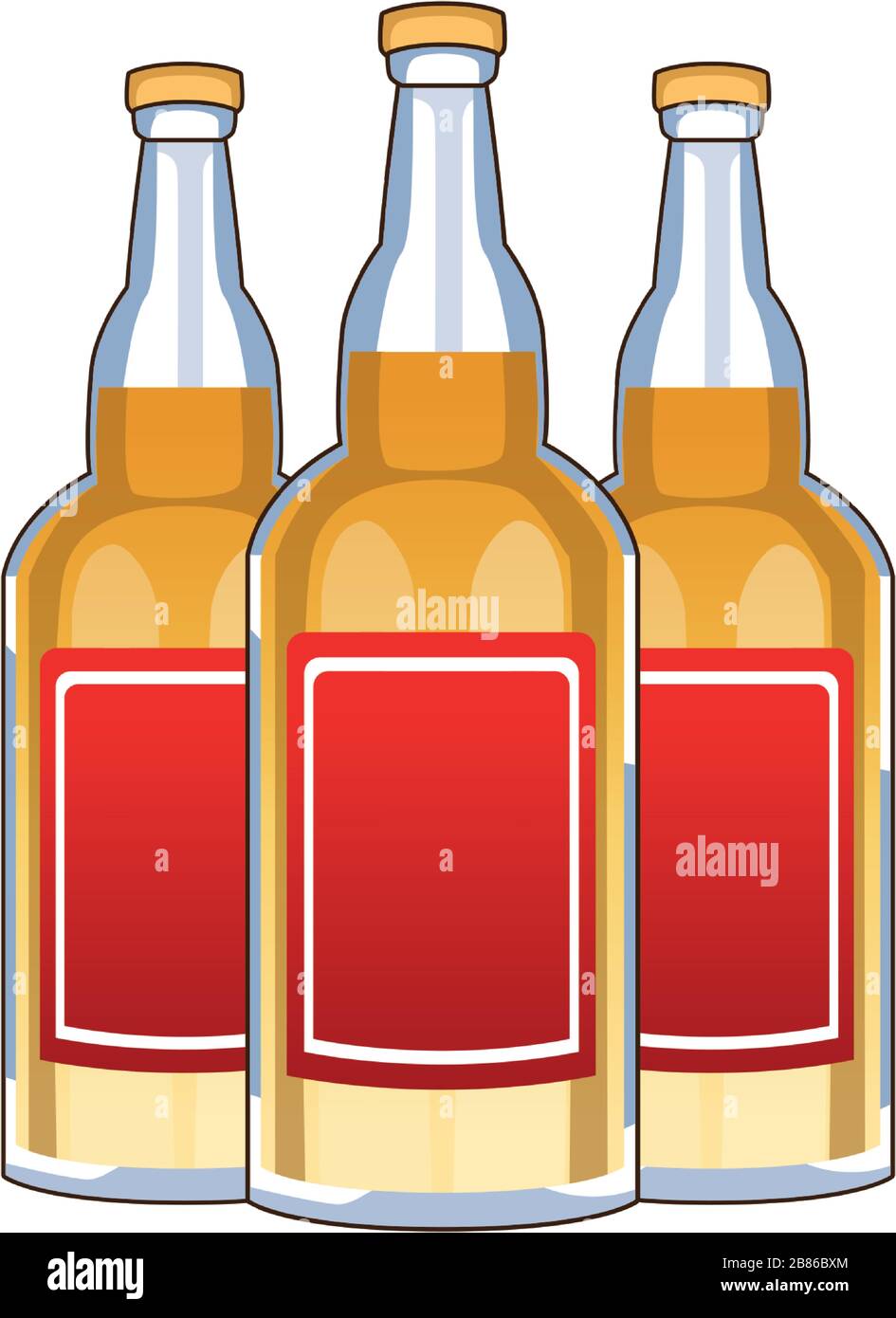 tequila bottiglie messicano bevanda icona isolato Illustrazione Vettoriale
