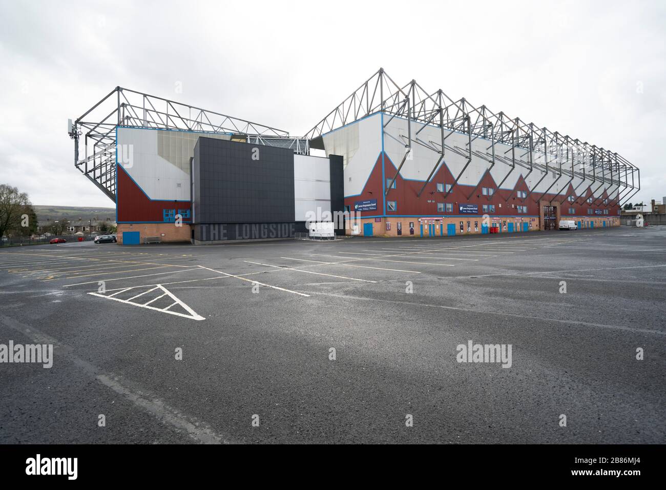 Burnley, Regno Unito 18th marzo, 2020. Turf Moor Stadium la casa di Burnley F.C. Burnley, Regno Unito. Credito: Jon Super/Alamy. Foto Stock