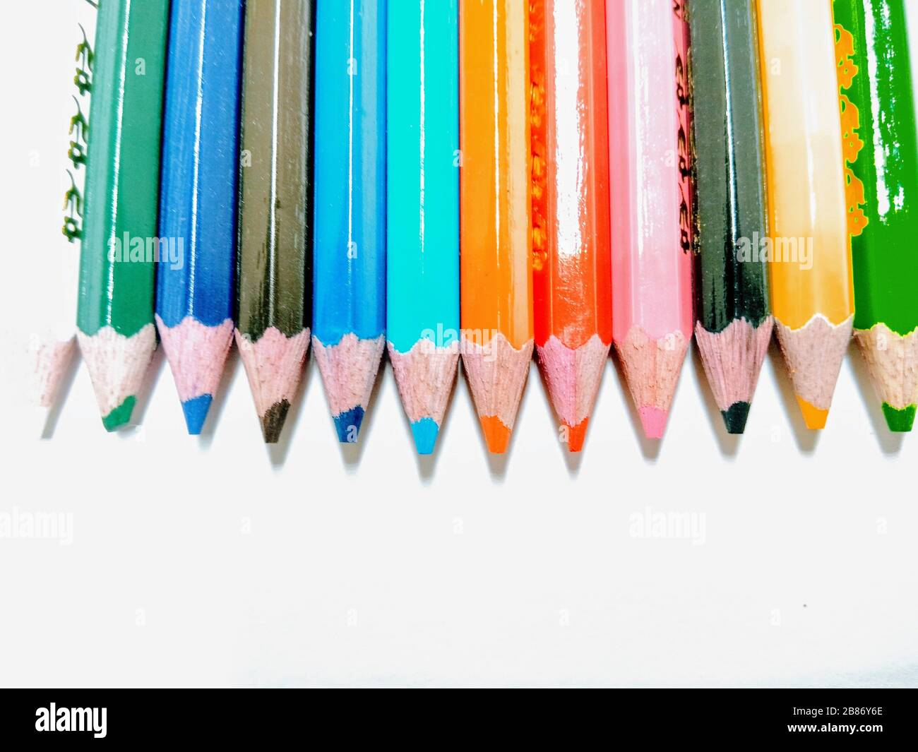 Un'immagine di colore dello schizzo Foto Stock