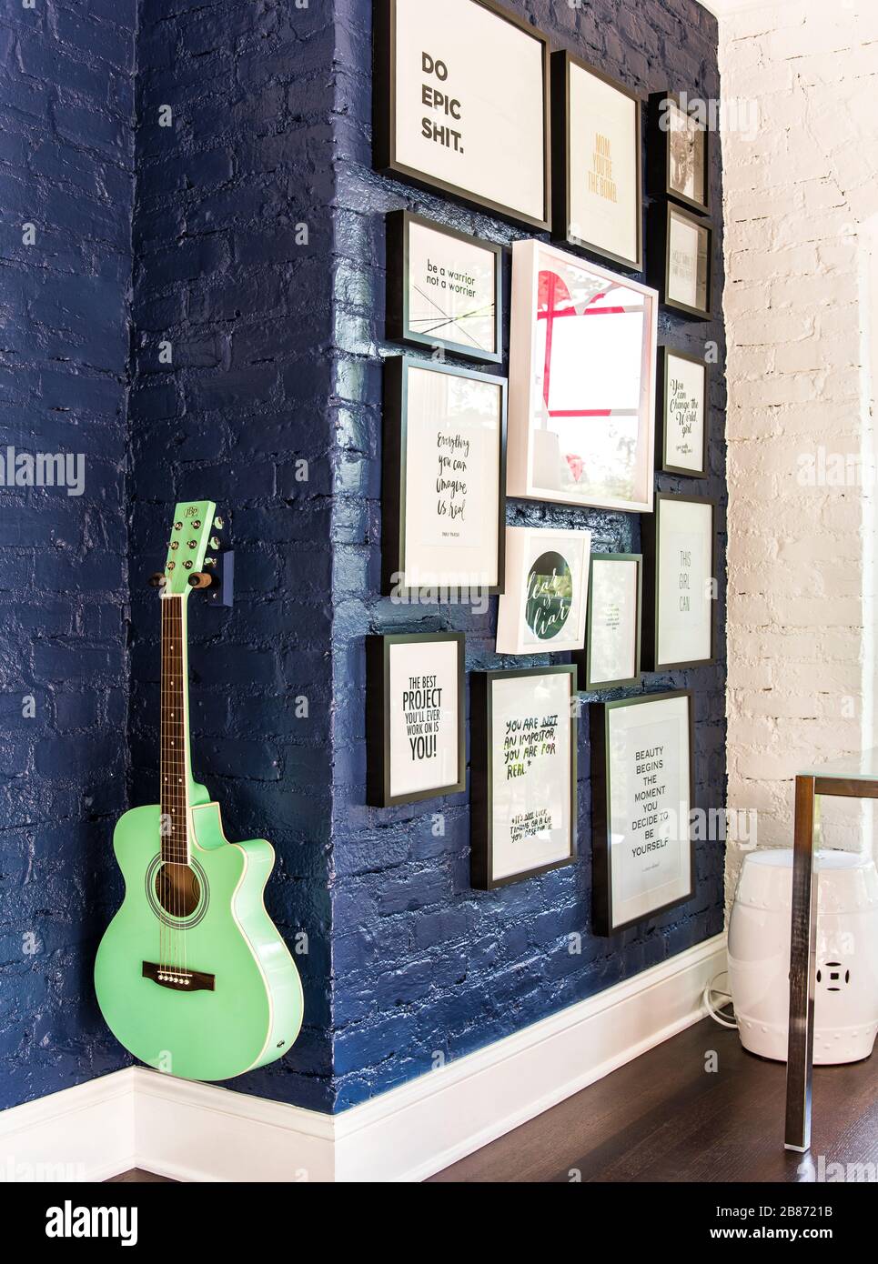 Ufficio domestico e Den Foto Stock