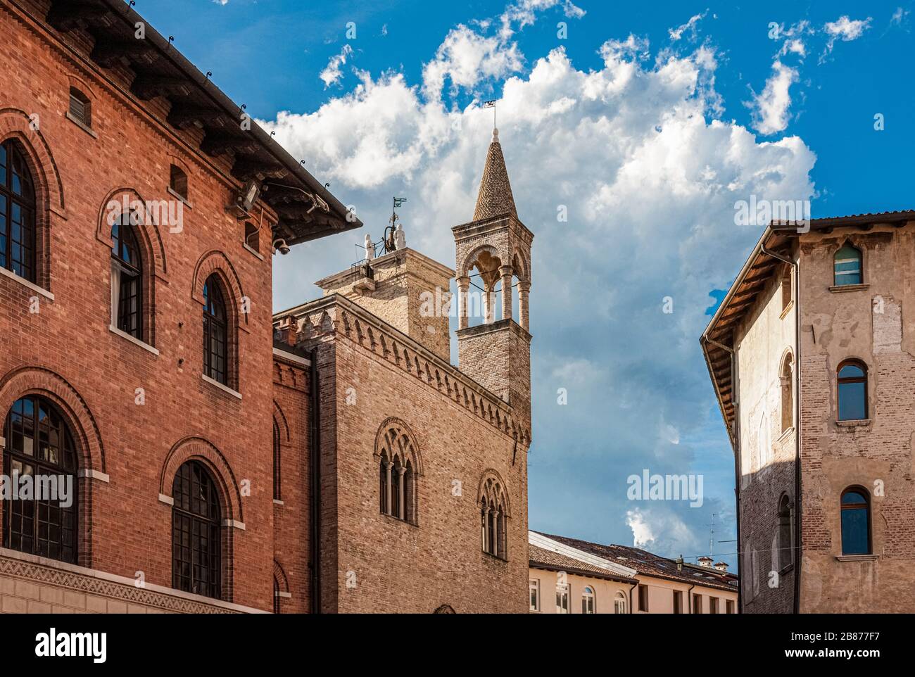 Italia Friuli - Pordenone - Municipio Foto Stock