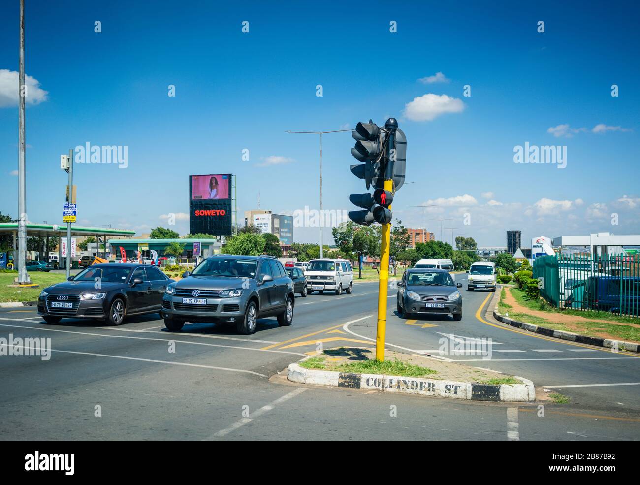 Soweto, Johannesburg, Sud Africa Foto Stock