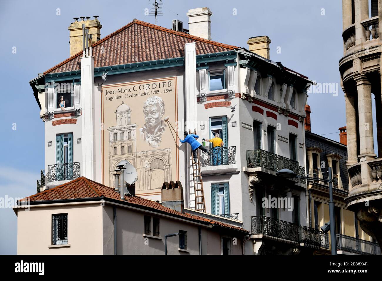 Beziers nella regione Occitanie della Francia meridionale Foto Stock