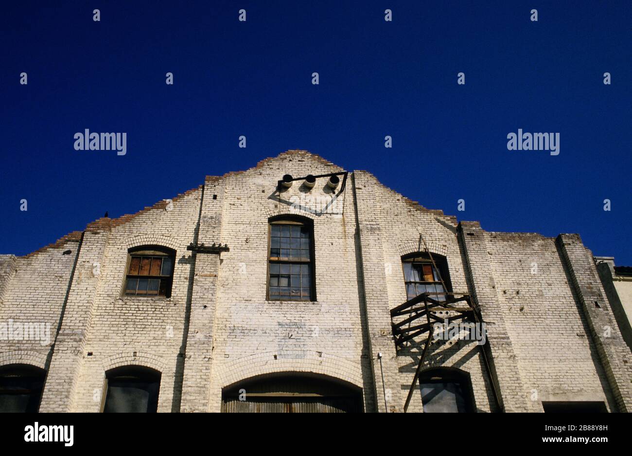 Los Angeles California, primo edificio messicano, Los angeles storica, centro città Foto Stock