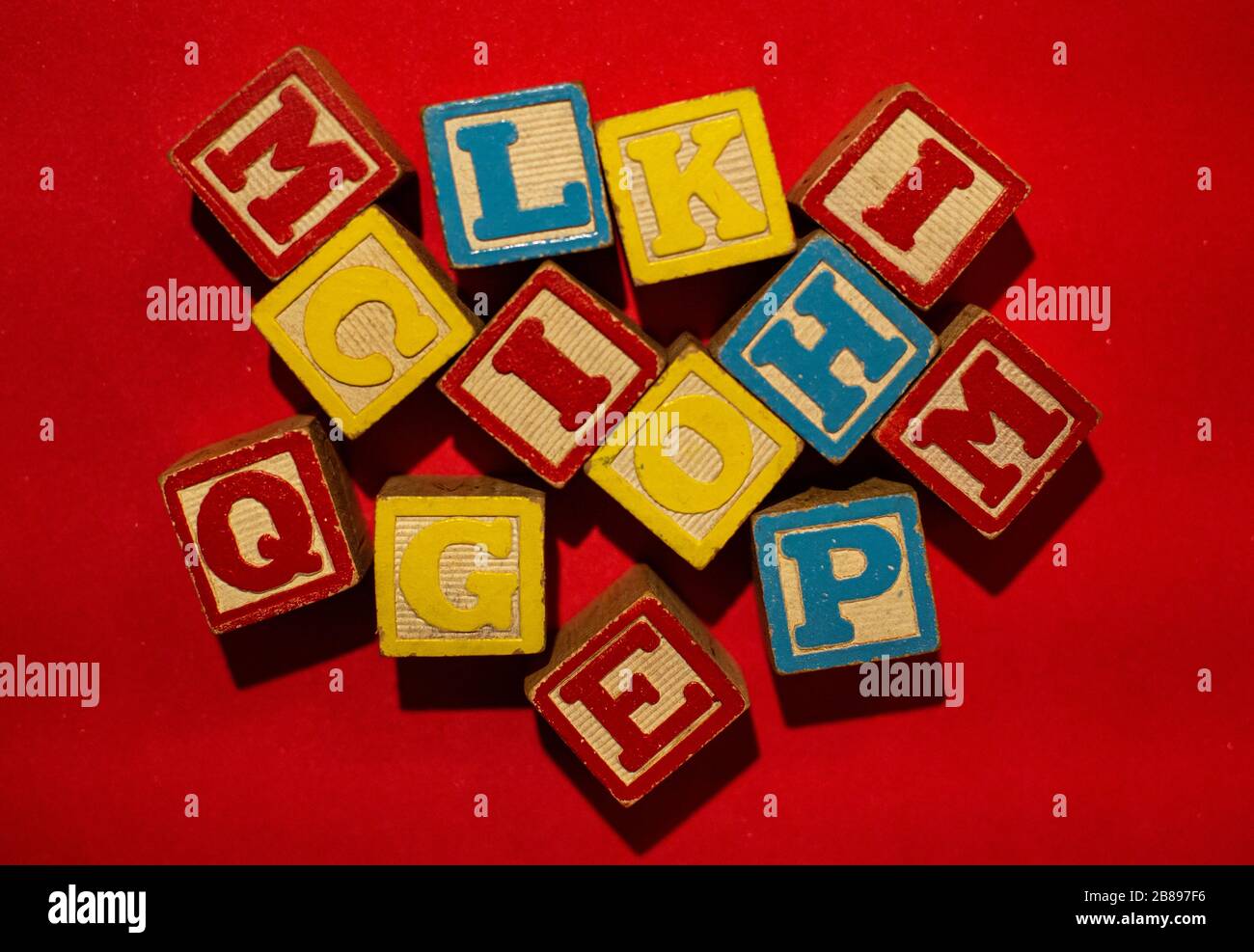 Pezzi e pennelli da scacchi Foto Stock