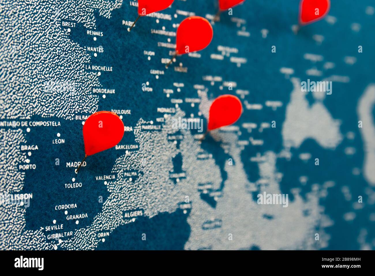 mappa di berlino con il muro