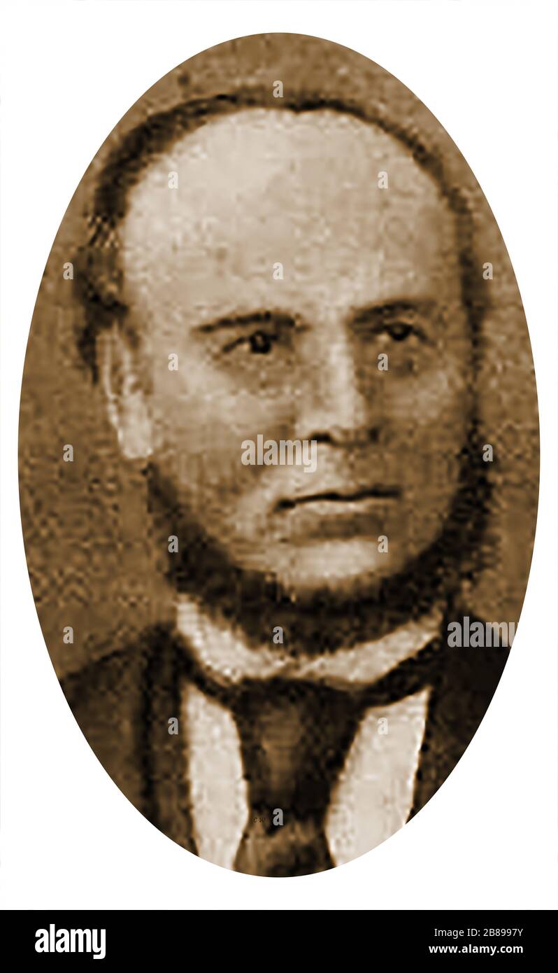 Huddersfield Industrial Society - Huddersfield Industrial Society - un ritratto dell'ex venditore John Netherwood Foto Stock