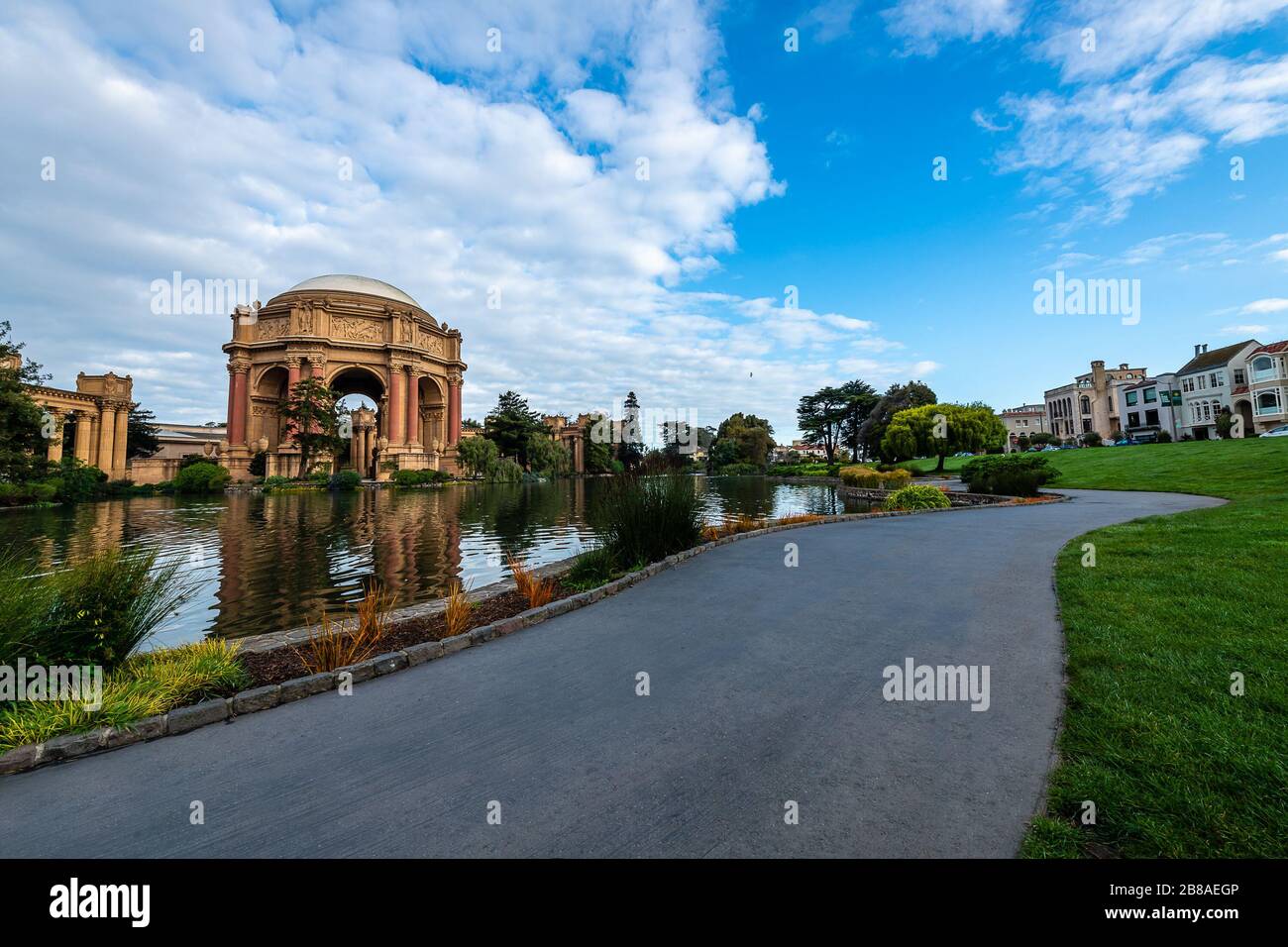Il Palazzo delle Belle Arti di San Francisco Foto Stock