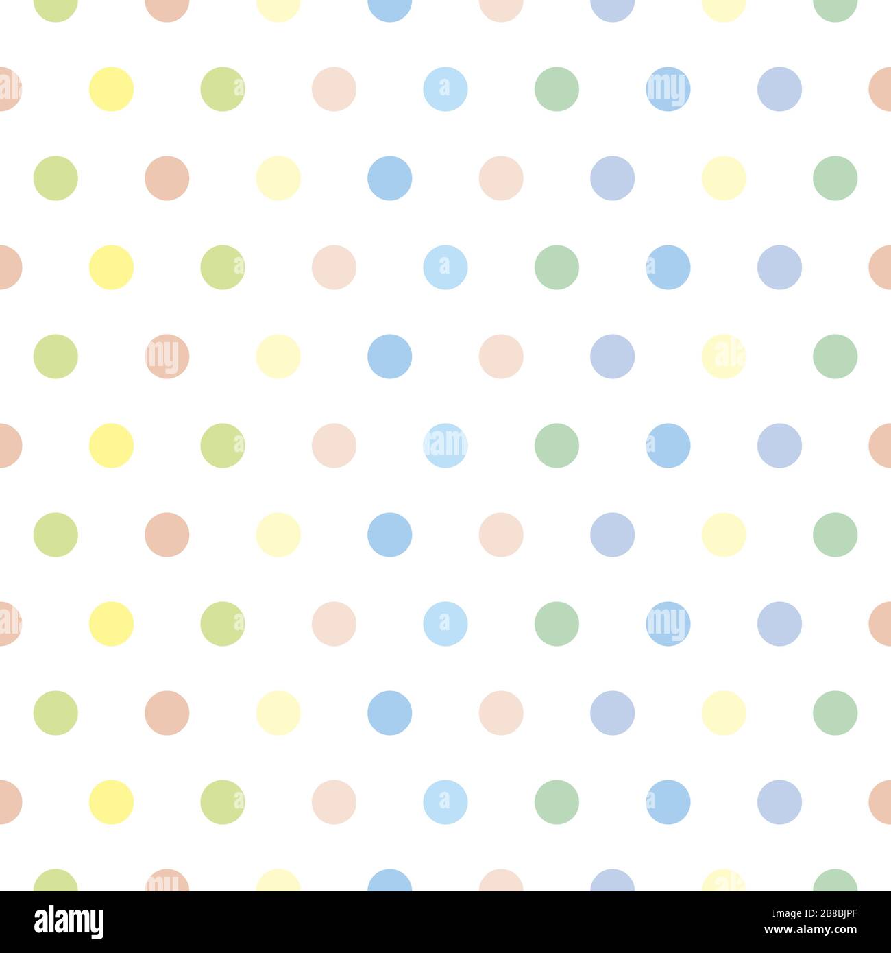 Vettore di Seamless pattern o una texture con pois su sfondo bianco Illustrazione Vettoriale