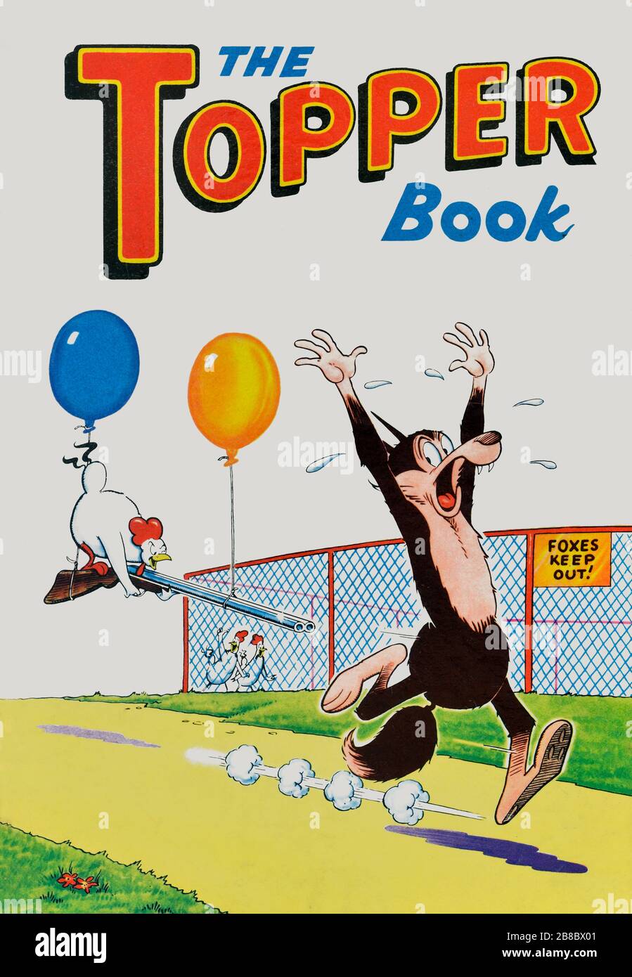 Copertina del libro per bambini topper, annuale. 1964 Foto Stock