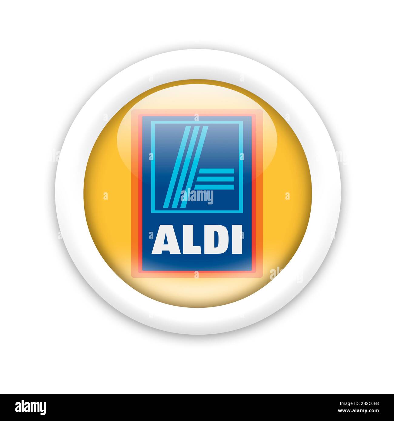 Logo di Aldi Foto Stock