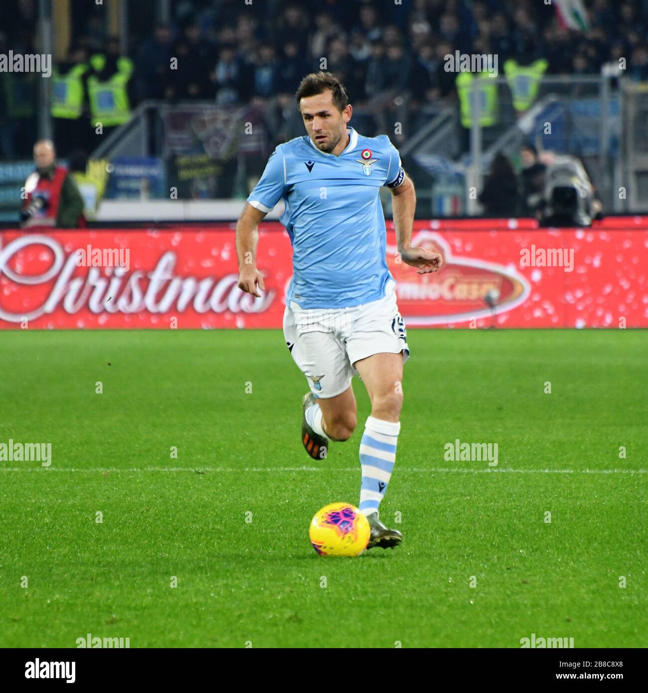 1 gennaio 2020, Napoli, Italia: napoli, Italia, , 01 gennaio 2020, SENAD LULIC (LAZIO) durante - - Credit: LM/Vincenzo De Rosa (Credit Image: © Vincenzo De Rosa/LPS via ZUMA Wire) Foto Stock