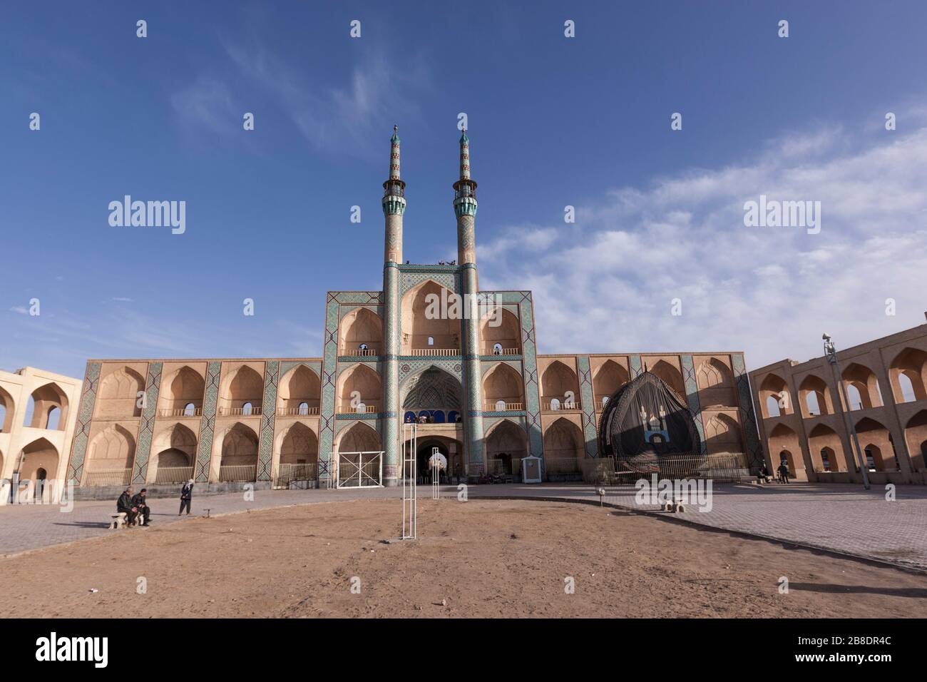 Amir Chakhmaq complessa, Yazd, Iran Foto Stock