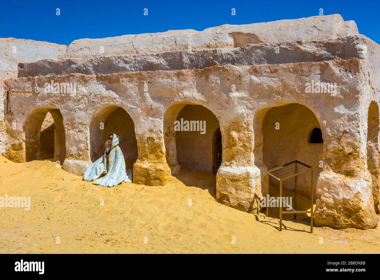 Luogo delle riprese di Star Wars. Foto Stock