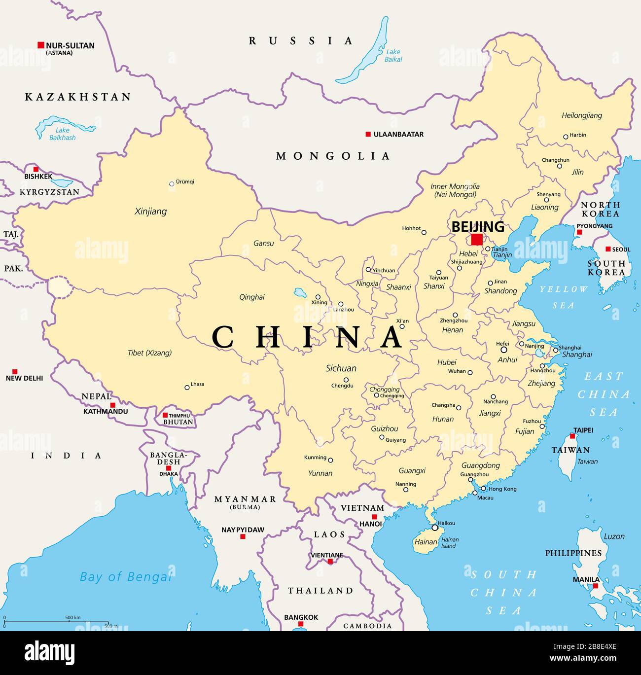 Cartina Geografica Muta Cina vrogue.co