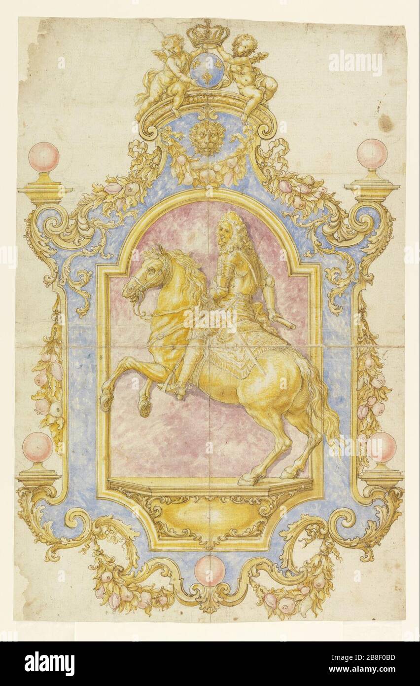 Giovanni Battista Foggini - Muraglia per Cosimo III de' Medici Foto Stock