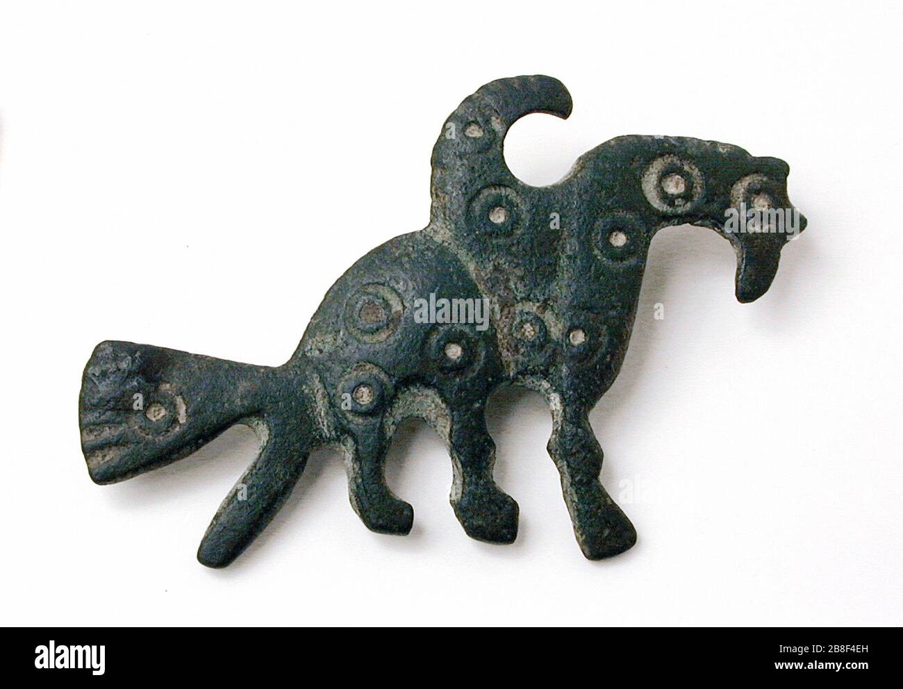 Fibula-Brooch; inglese: romana, A.D. 2a-3a secolo gioielli e ornamenti;  spille in bronzo, il cast del Nasli M. Heeramaneck Raccolta del Vicino  Oriente antico e l'arte dell'Asia centrale, dono della Fondazione Ahmanson  (M.76.97.935)