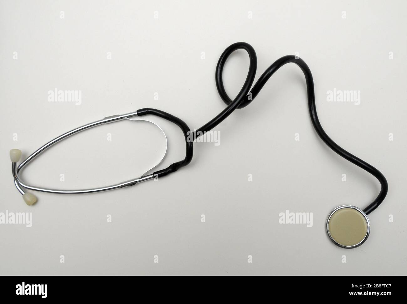 stetoscopio o stetoscopio Foto Stock
