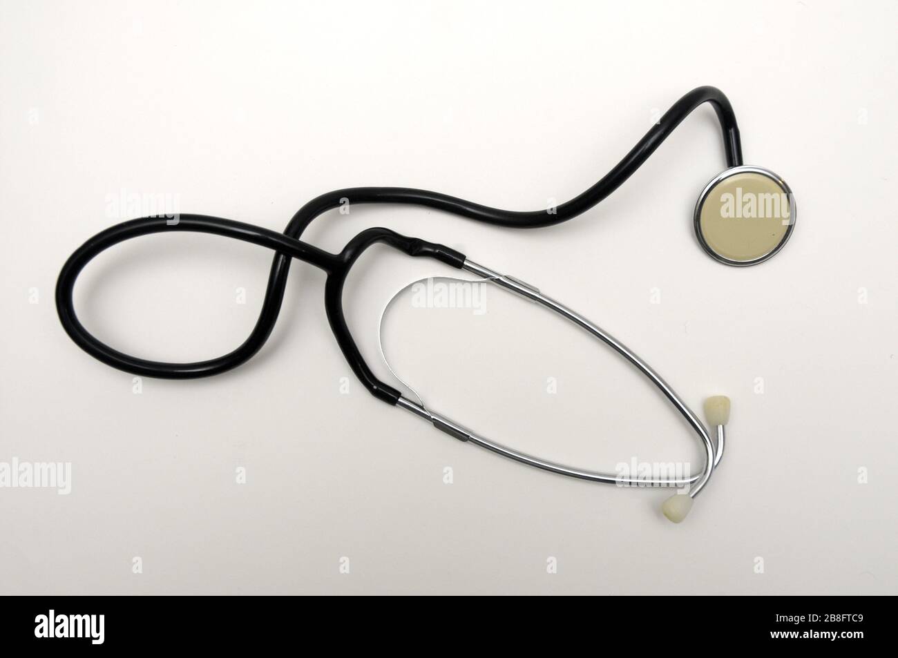stetoscopio o stetoscopio Foto Stock