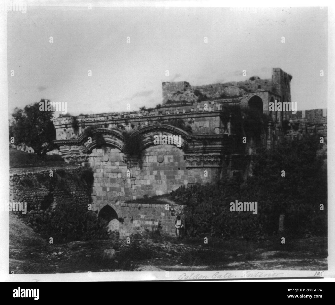 Golden Gate. Interno, (Gerusalemme) Foto Stock