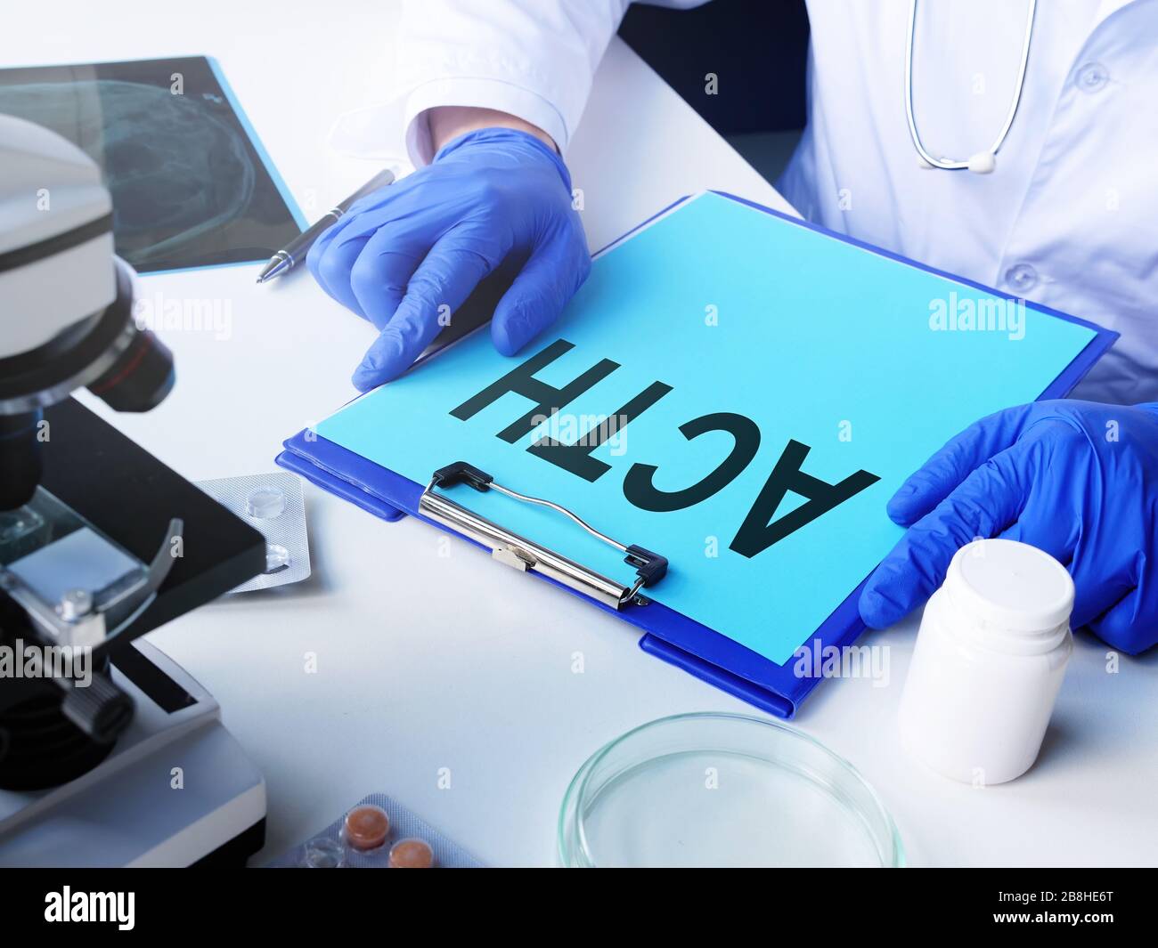 Ormone adrenocorticotropina immagini e fotografie stock ad alta