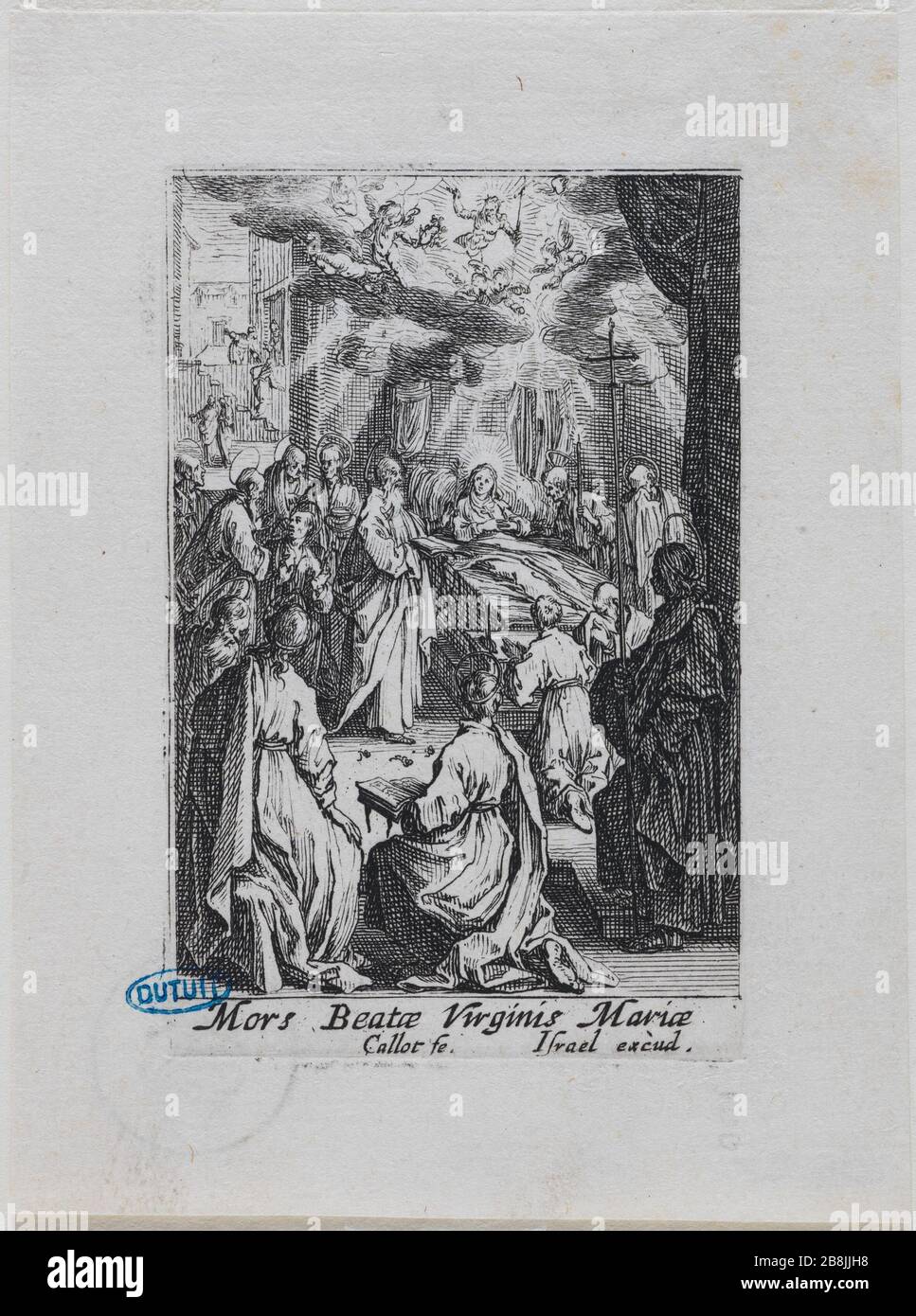 La vita della Vergine, morte della Vergine Maria: Undicesimo numero di una sequenza di 14 pezzi (Lieure 1367, Meaume 86) Jacques Callot (1592-1635). 'La vie de la Sainte Vierge, Mort de la Vierge Marie : Onzième numéro d'une suite de 14 pièces' (Lieure 1367, Meaume 86). Eau-forte. 1631. Musée des Beaux-Arts de la Ville de Paris, Petit Palais. Foto Stock La vita della Vergine, morte della Vergine Maria: Undicesimo numero di una sequenza di 14 pezzi (Lieure 1367, Meaume 86) Jacques Callot (1592-1635). 'La vie de la Sainte Vierge, Mort de la Vierge Marie : Onzième numéro d'une suite de 14 pièces' (Lieure 1367, Meaume 86). Eau-forte. 1631. Musée des Beaux-Arts de la Ville de Paris, Petit Palais. Foto Stock