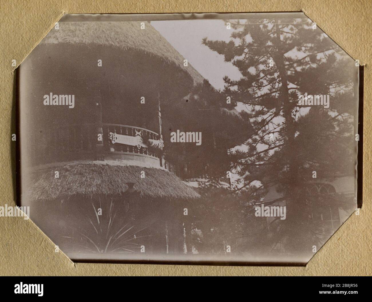 Album della Guinea 1900 World Expo e Gold Coast Anonyme. Album de l'exposition universelle de 1900. Guinée et Côte d'Or. 1900. Musée des Beaux-Arts de la Ville de Paris, Petit Palais. Foto Stock