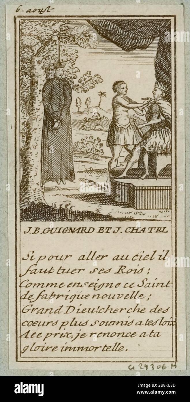 6 Aoust / Guignard J. E. e J. Chatel (ti) Foto Stock