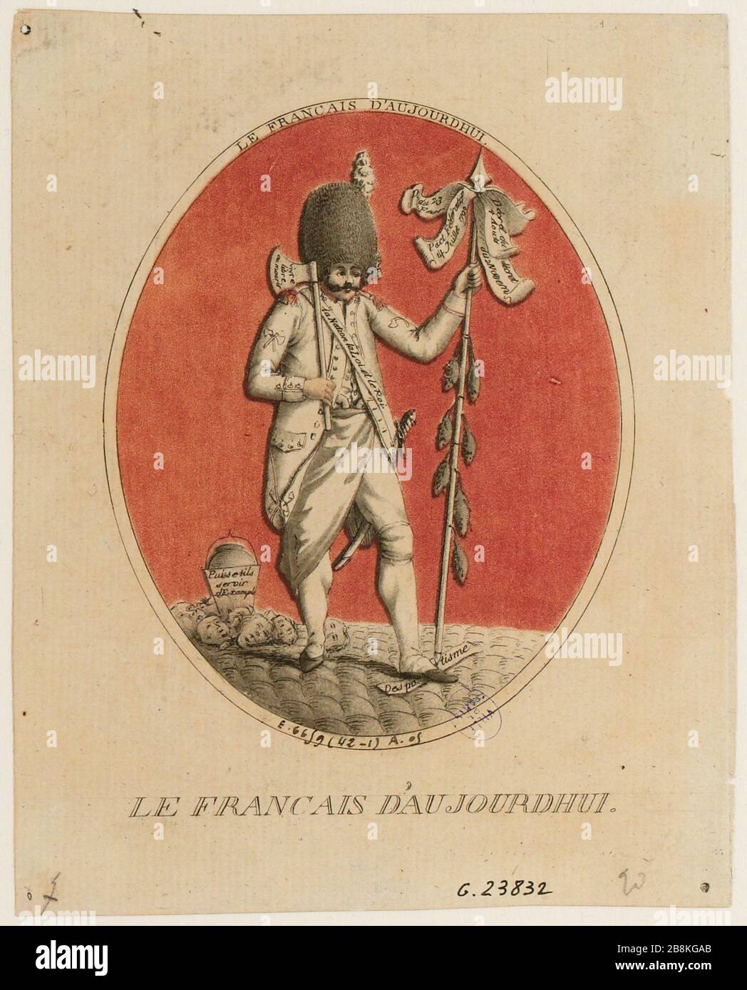 I francesi di oggi. (IT) Foto Stock