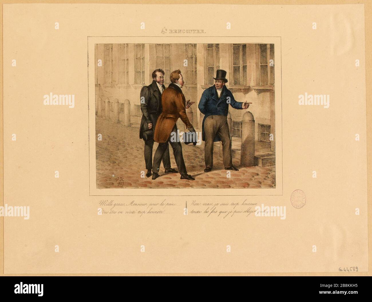 4° incontro (ti) Foto Stock