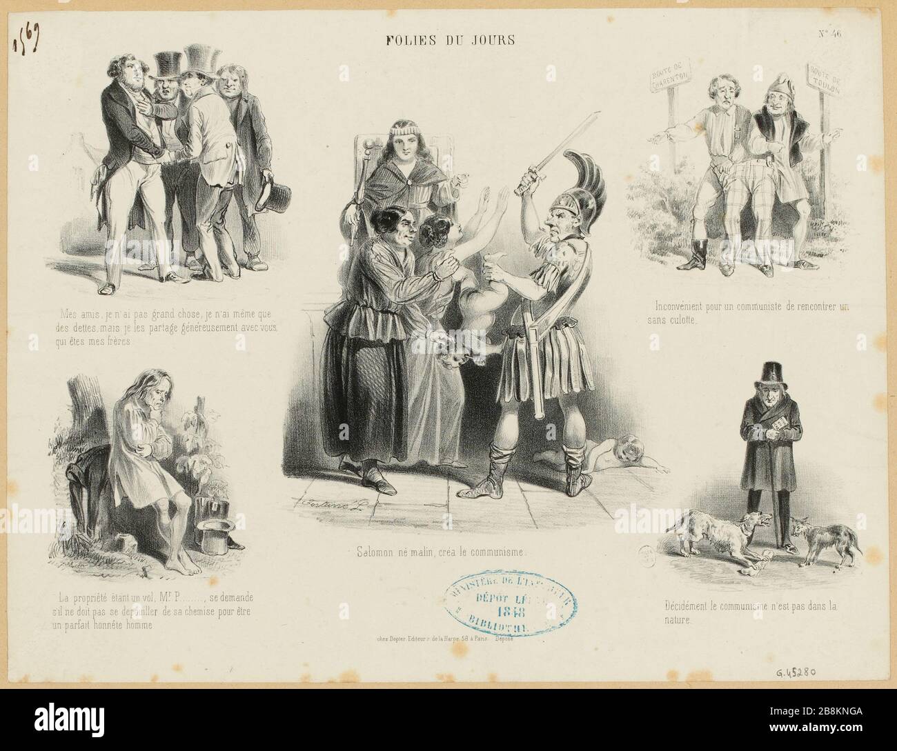 Giorni di follia / n° 46. (TI) Foto Stock