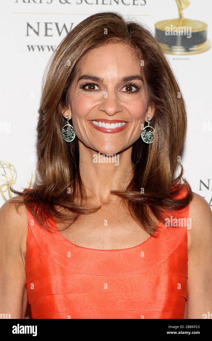 New York, NY, USA. 18 aprile 2010. Joy Bauer al 53° gala annuale di New York Emmy Awards al New York Marriott Marquis. Credito: Steve Mack/Alamy Foto Stock