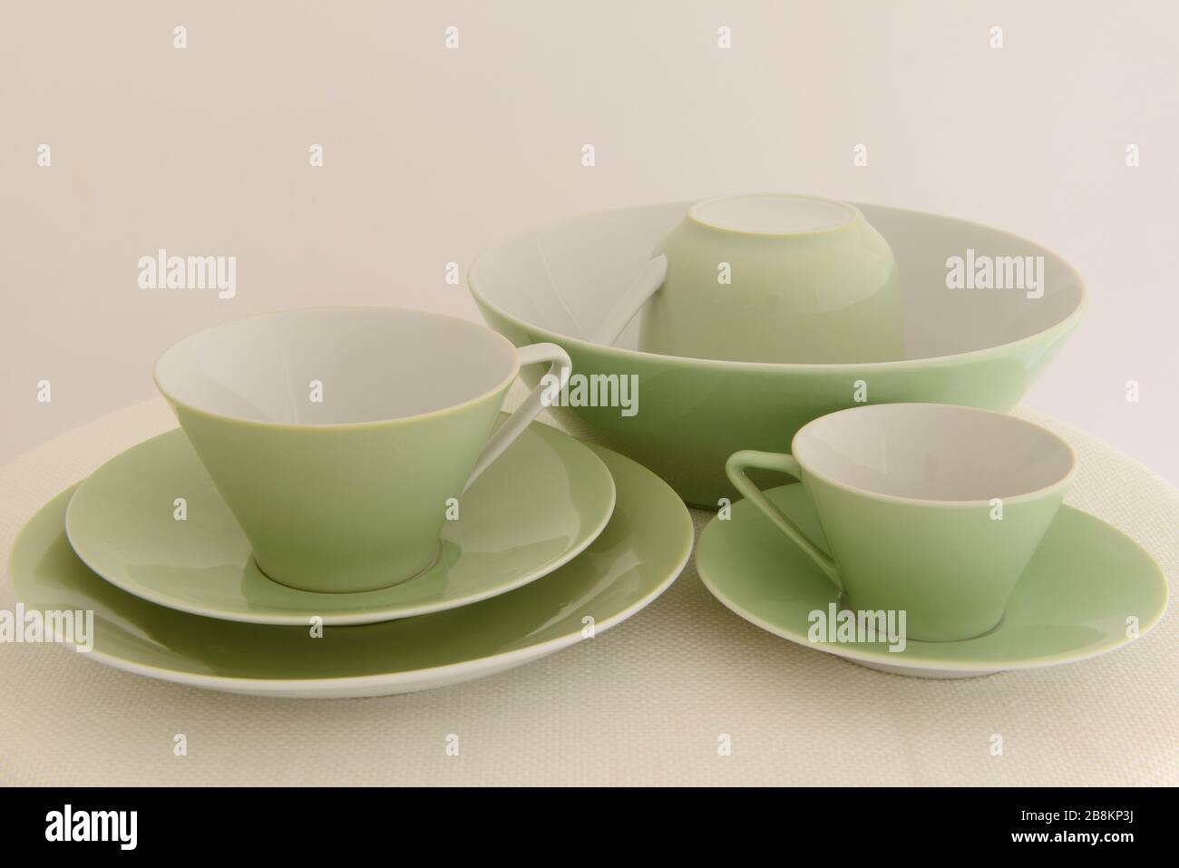 Collectibles di porcellana di Lily prodotti fra 1959 e 1969. Foto Stock