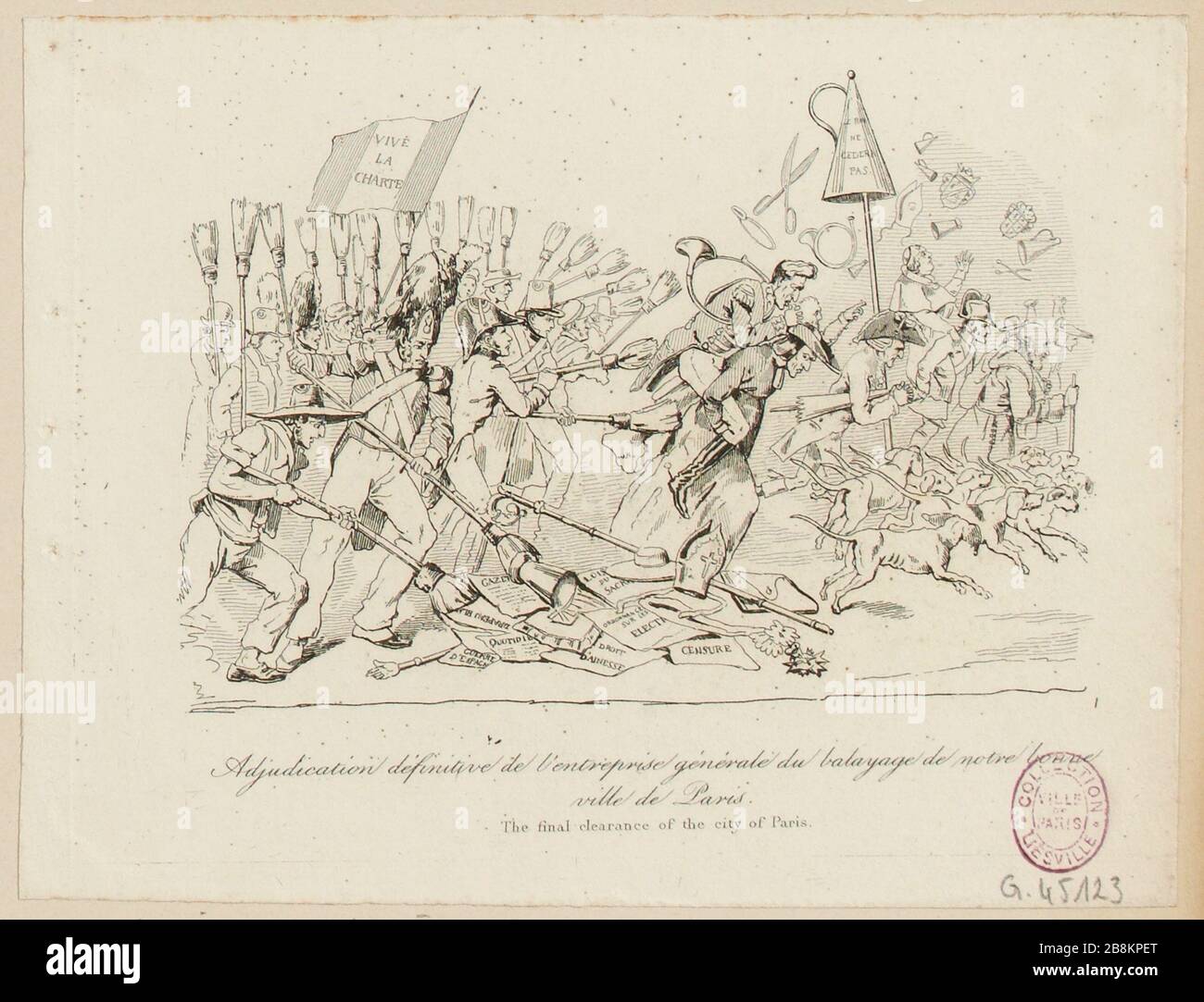 Premio finale del General contractor del spazzare il nostro bene / Città di Parigi (IT) Foto Stock