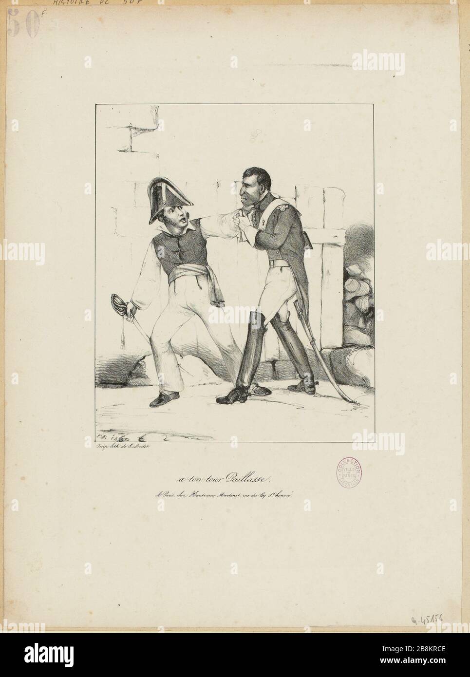 Il tuo turno Pagliacci (IT) Foto Stock