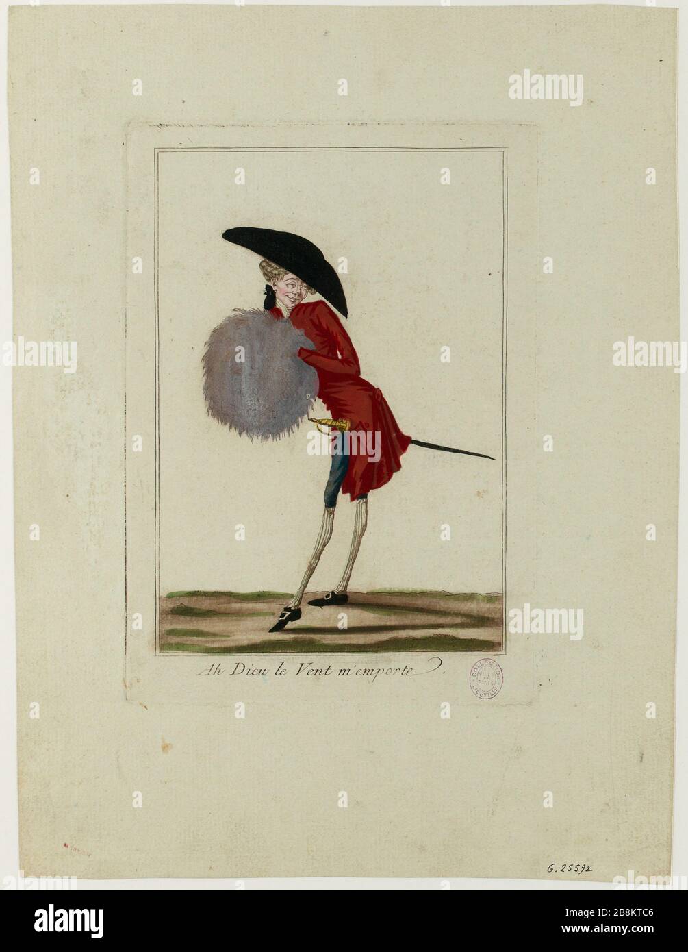 OH Dio il vento mi porta (ESSO) Foto Stock