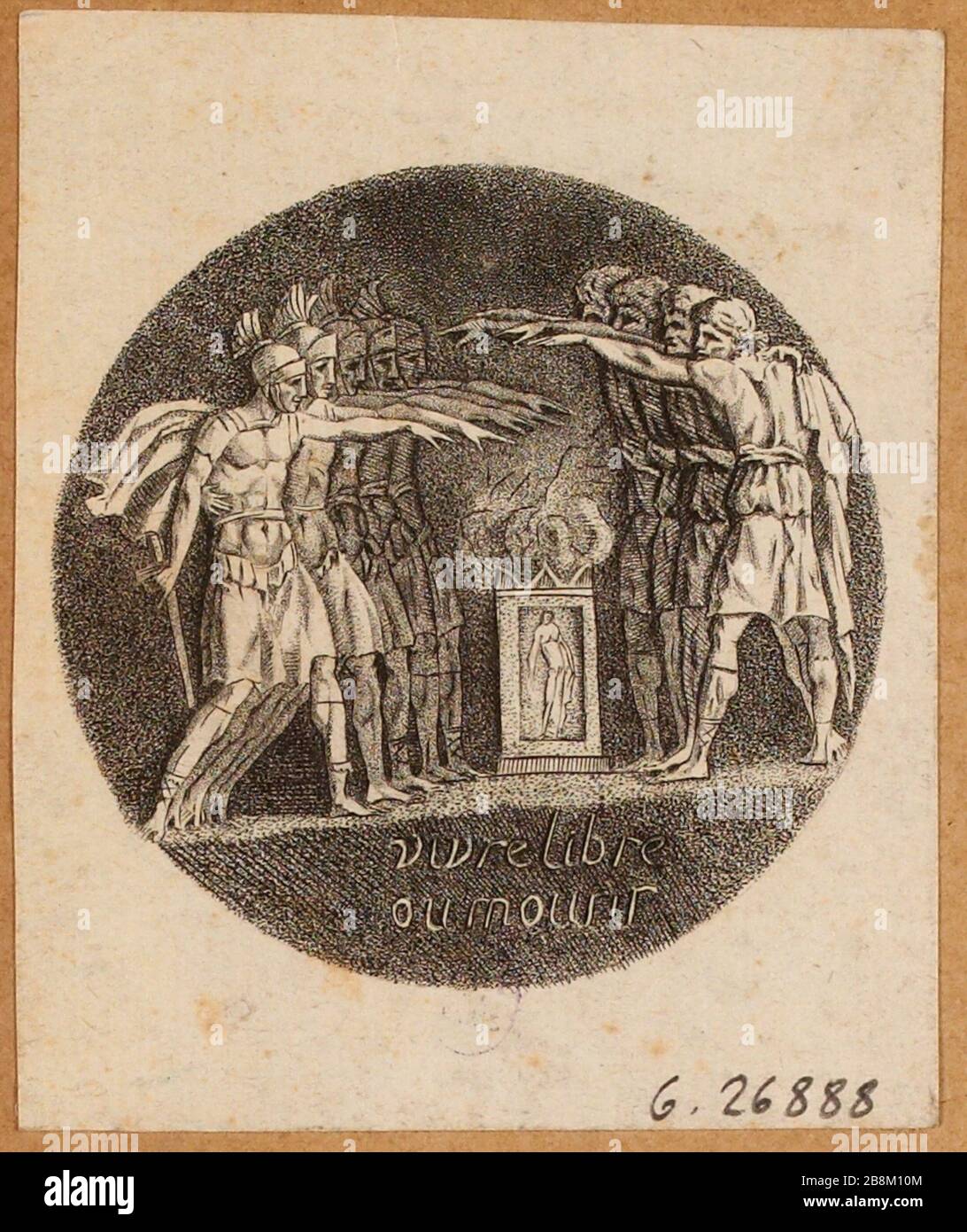 Vivi gratuitamente o muoia (IT) Foto Stock