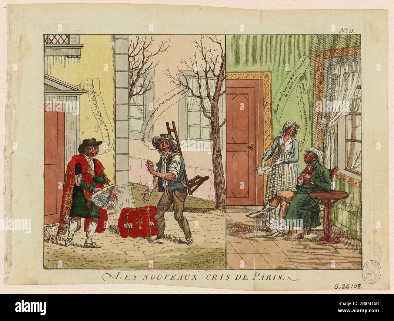 N. 11. NUOVO CRIS DI PARIGI. (IT) Foto Stock