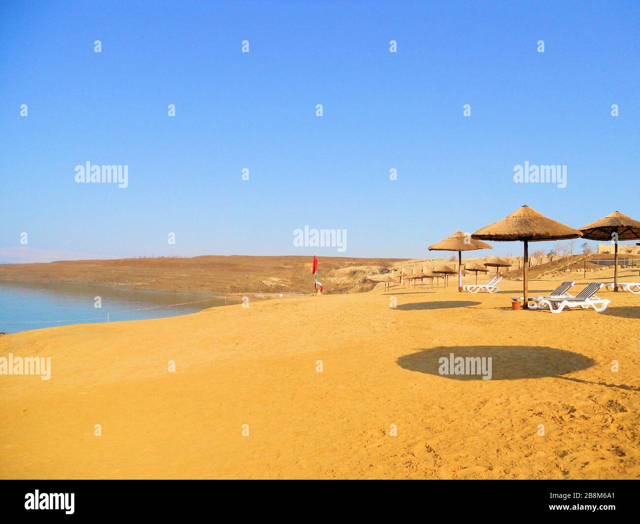Meravigliosa spiaggia caraibica Foto Stock