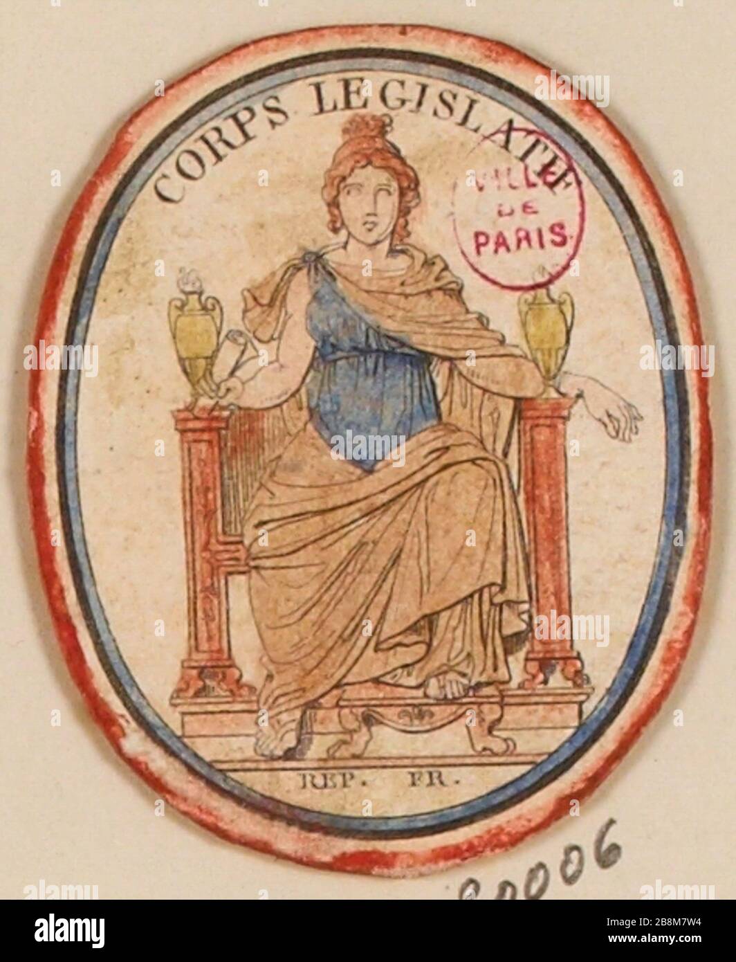 Legislatura. Repubblica francese (IT) Foto Stock