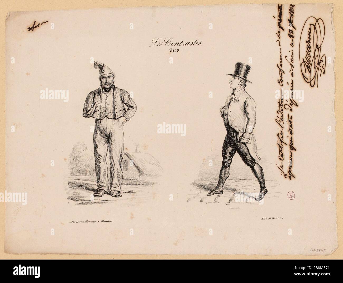 Les Contrasts / No 8 (ti) Foto Stock