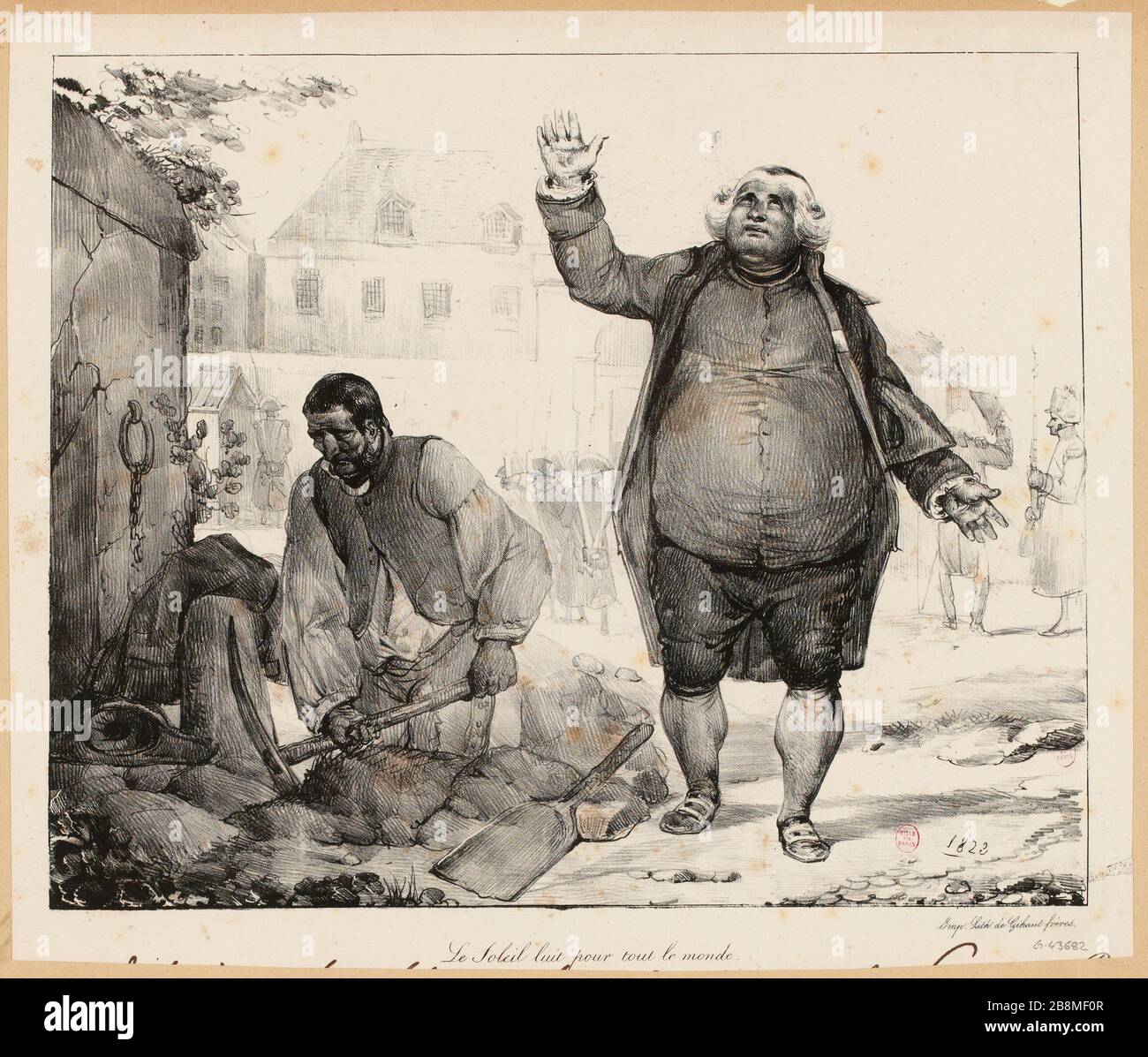 Il sole splende per tutti. (IT) Foto Stock