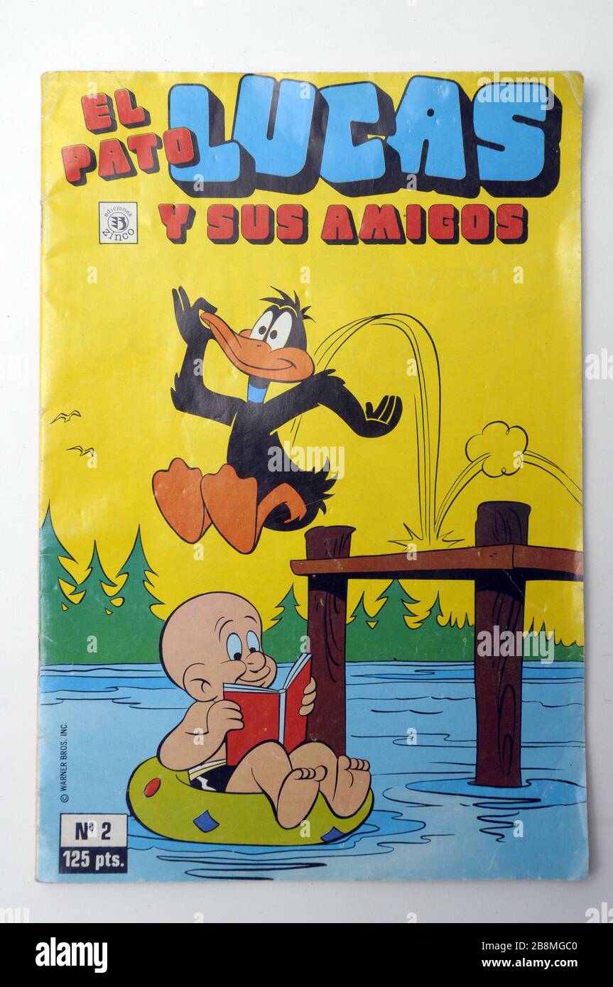 Daffy Duck e i suoi amici vecchio cartone animato Foto Stock