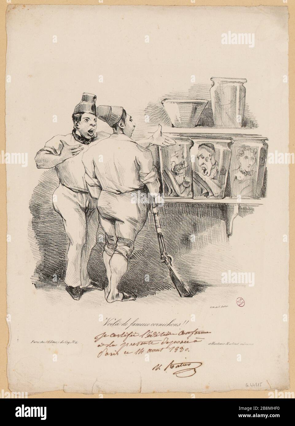 Arcobaleno di fenicotteri !! Cornicioni (ti) Foto Stock