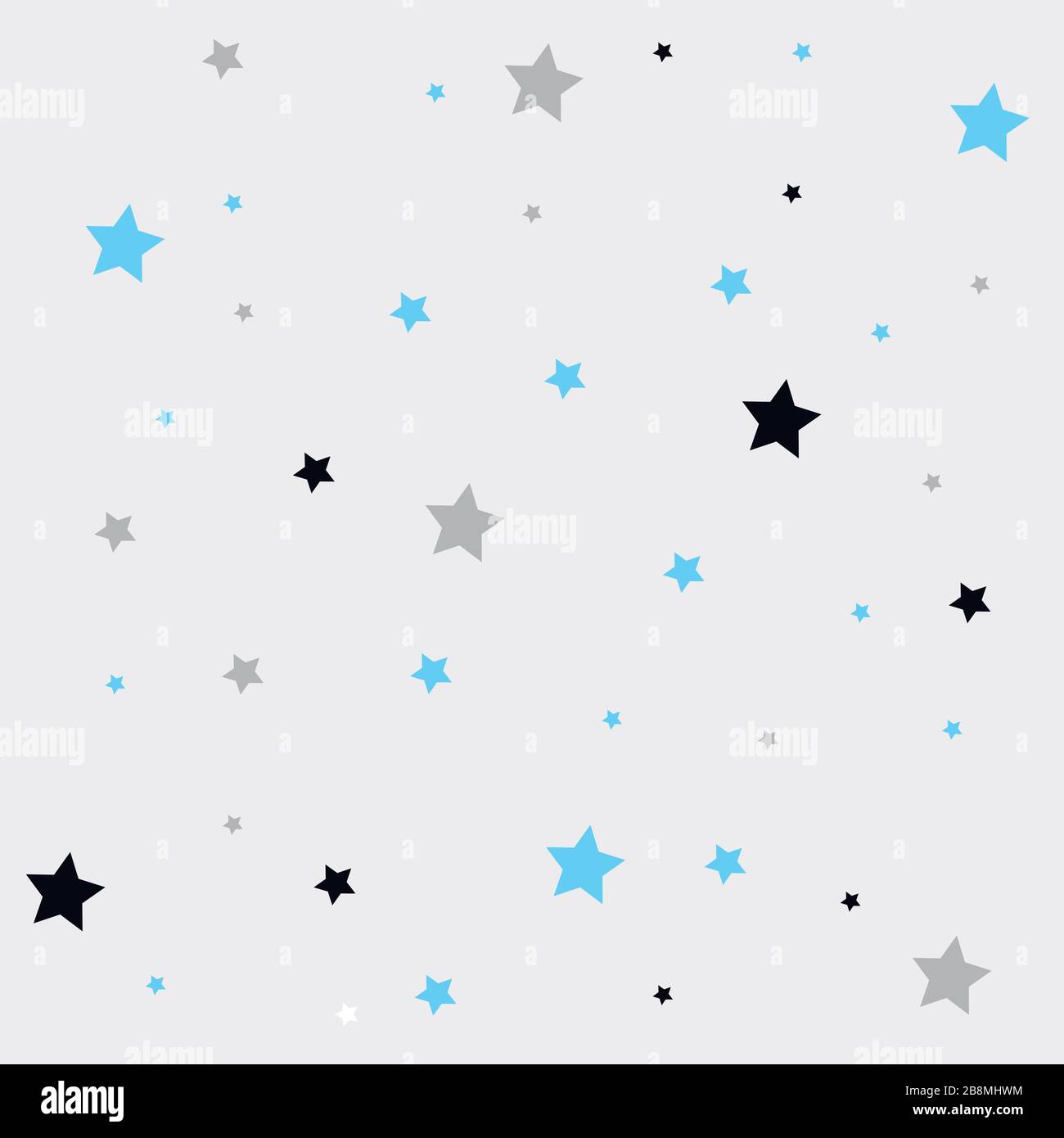 stella nuvola luna illustrazione decorazione stanza dei bambini Illustrazione Vettoriale