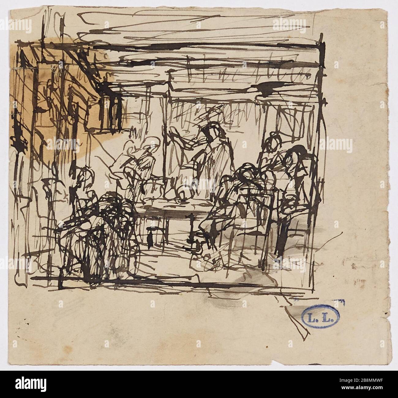 Studio per in umile Foto Stock