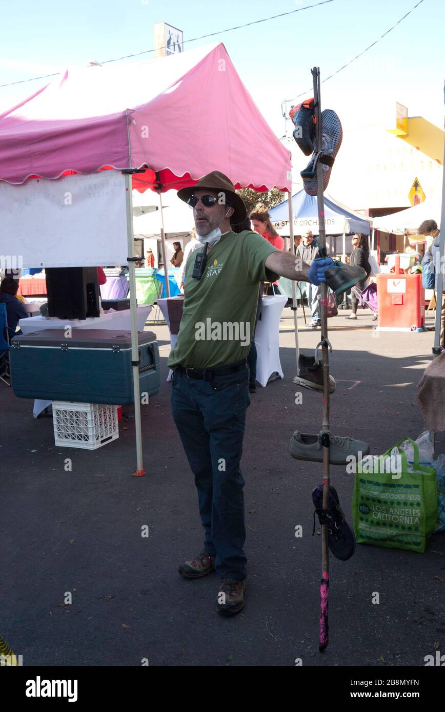 Farmer's Market, Mar Vista, CA Foto Stock