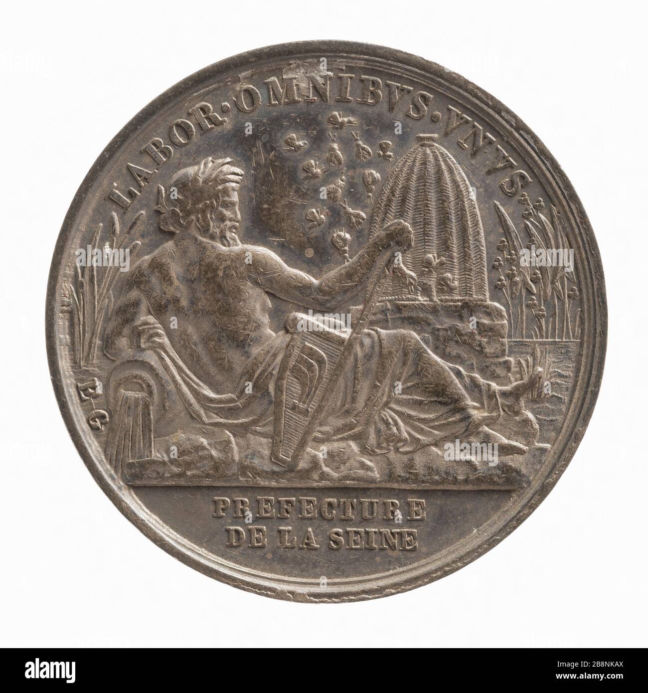 Prefettura della Senna, XIX secolo 'Préfecture de la Seine, XIXe siècle'. Argent. Parigi, musée Carnavalet. Foto Stock