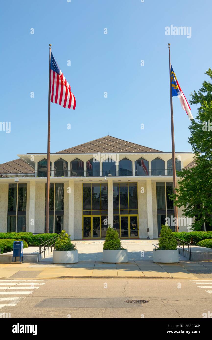 Edificio legislativo raleigh North carolina Foto Stock