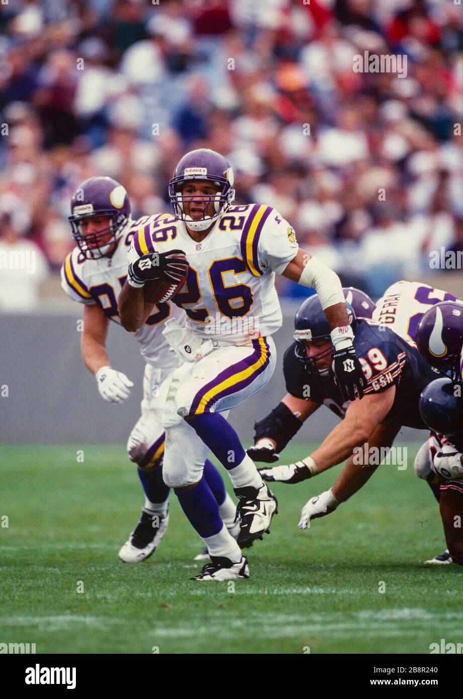 26 Robert Smith dei Minnesota Vikings Foto Stock